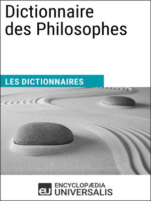 cover image of Dictionnaire des Philosophes